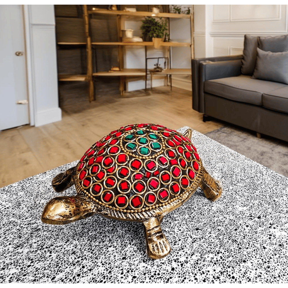 Brass Vastu Feng Shui Tortoise.