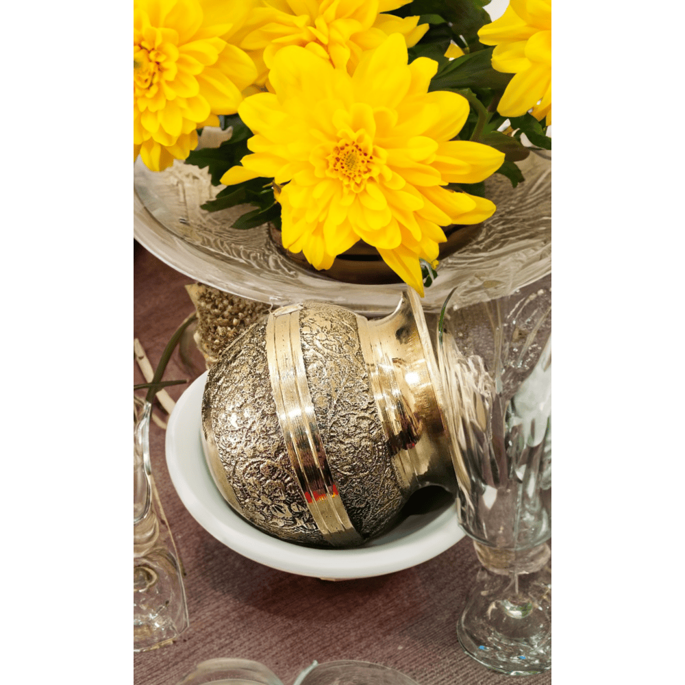 Pure Brass Lota Kalash Puja Lota.